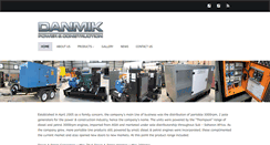 Desktop Screenshot of danmik.co.za